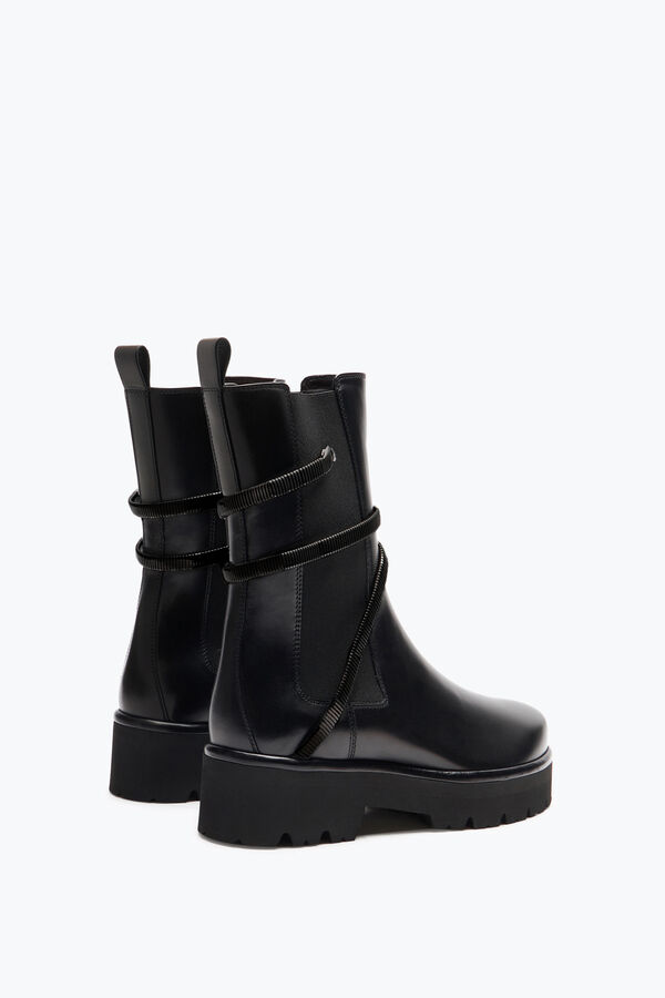 jeweled juniper schwarz biker boot 45 rene caovilla