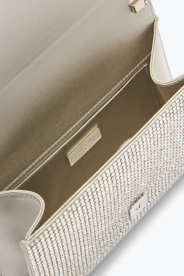 jeweled silber jewel clutch bag aida rene caovilla