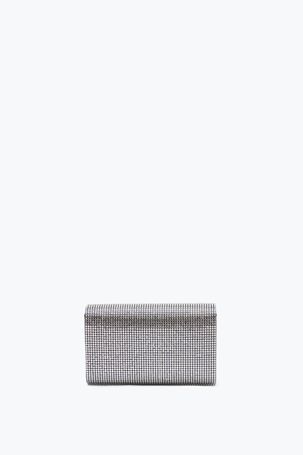 jeweled aida blue-kupplung mit all-over-kristalle rene caovilla