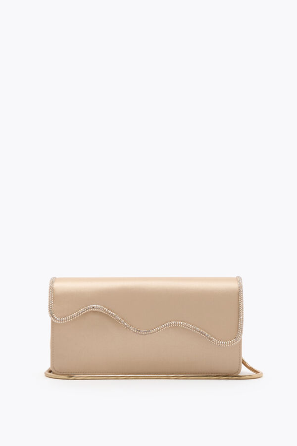 jeweled onda gold clutch rene caovilla