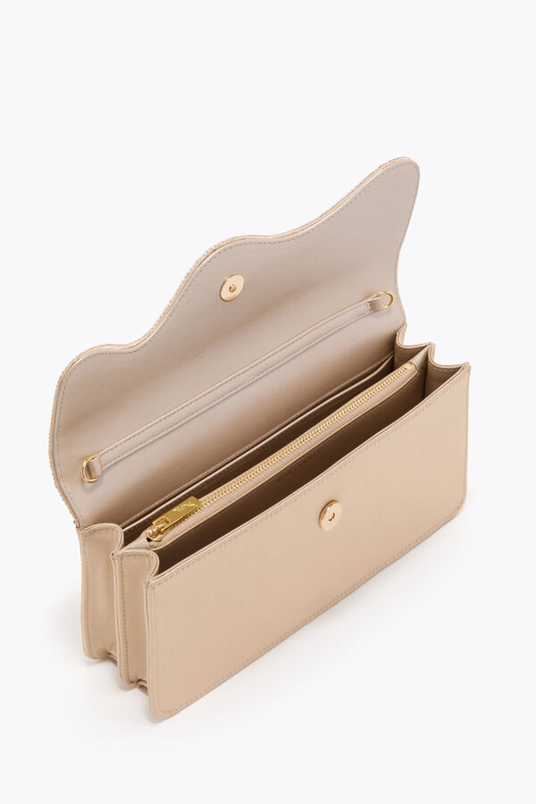 jeweled onda gold clutch rene caovilla