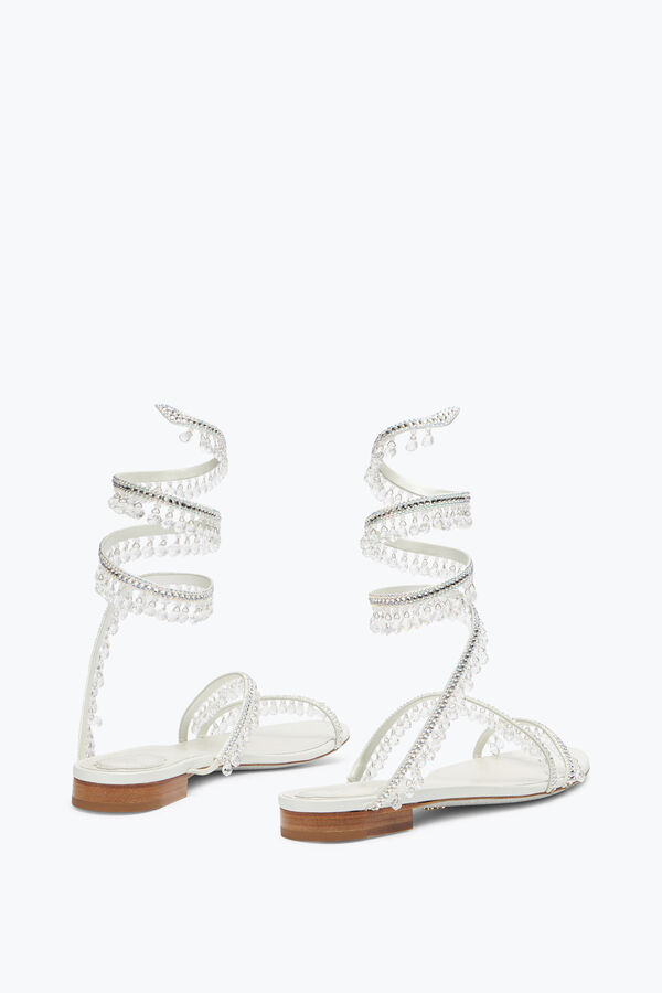 jeweled chandelier crystal ivory sandal 10 rene caovilla