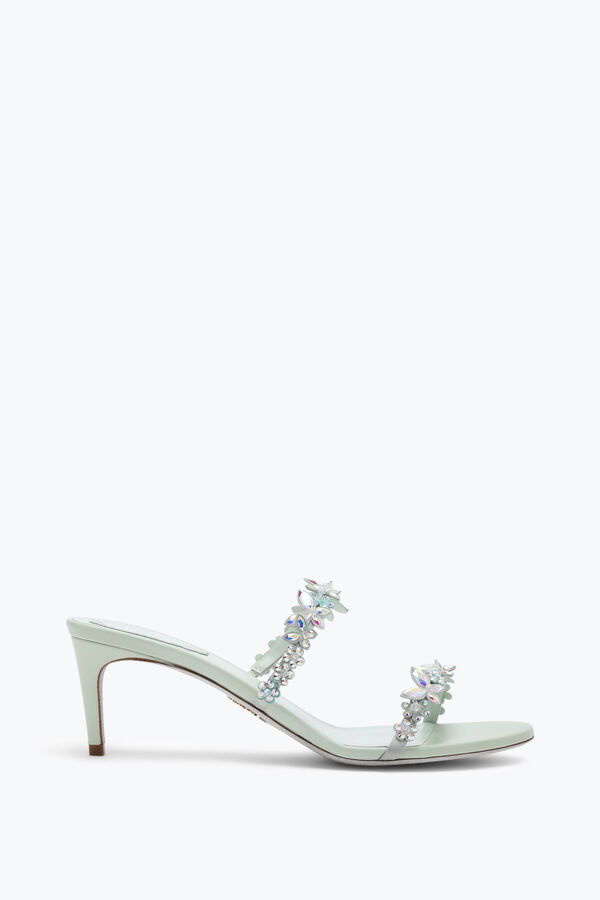 jeweled eden green mint mule 60 rene caovilla