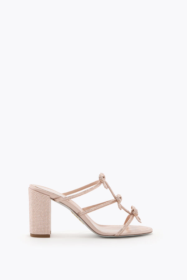 jeweled caterina blush pink mule 80 rene caovilla