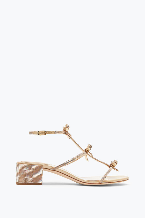 jeweled caterina crystal beige sandale 40 rene caovilla