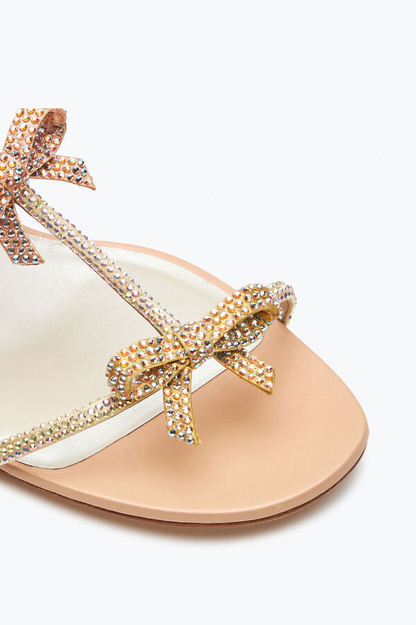 jeweled sandalen mit knöchel schnürsenkel caterina rene caovilla