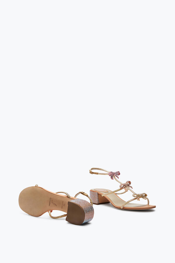 jeweled sandalen mit knöchel schnürsenkel caterina rene caovilla