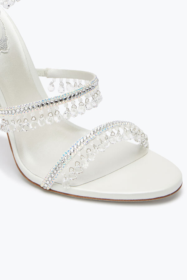 jeweled chandelier ivory sandal 105 rene caovilla