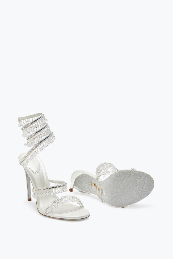 jeweled chandelier ivory sandal 105 rene caovilla