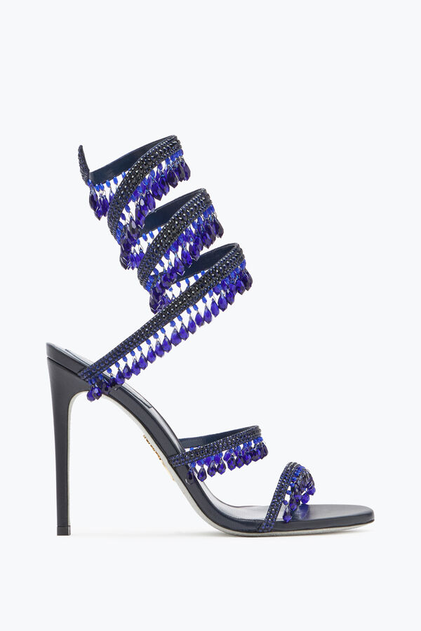 jeweled kronleuchter indigo sandale 105 rene caovilla
