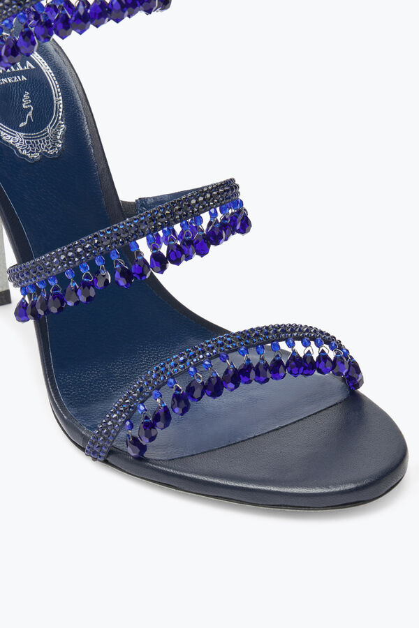 jeweled kronleuchter indigo sandale 105 rene caovilla