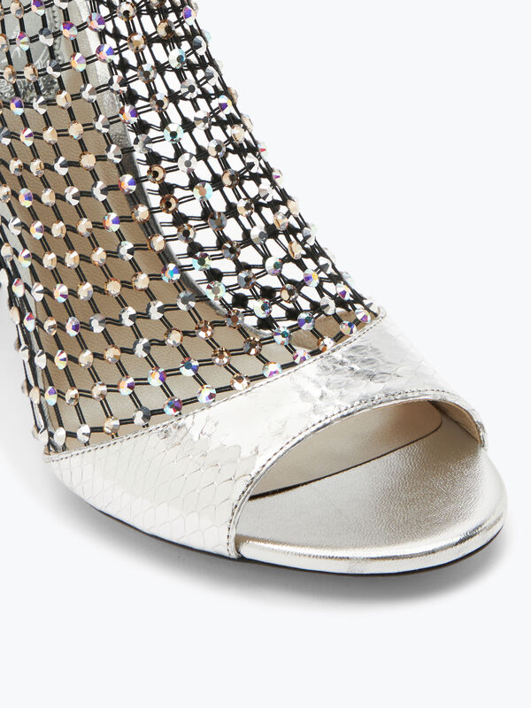 jeweled galaxia silber sandale 105 rene caovilla