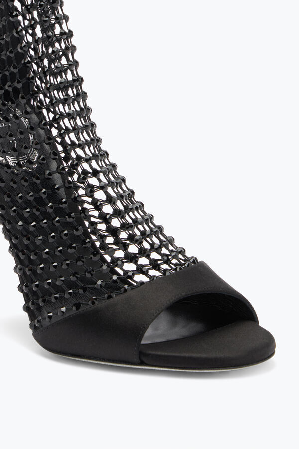 jeweled galaxia schwarz sandale 105 rene caovilla