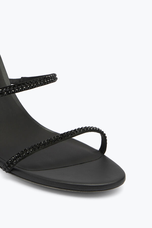 jeweled dünne betuchte sandalen cleo rene caovilla