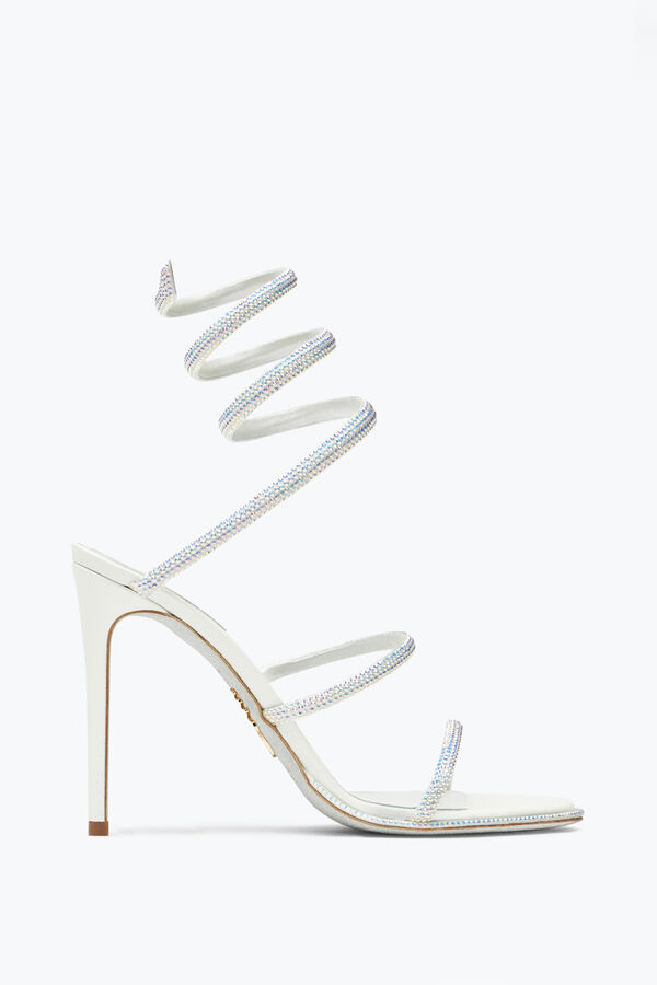 jeweled sandalen mit strass cleo rene caovilla