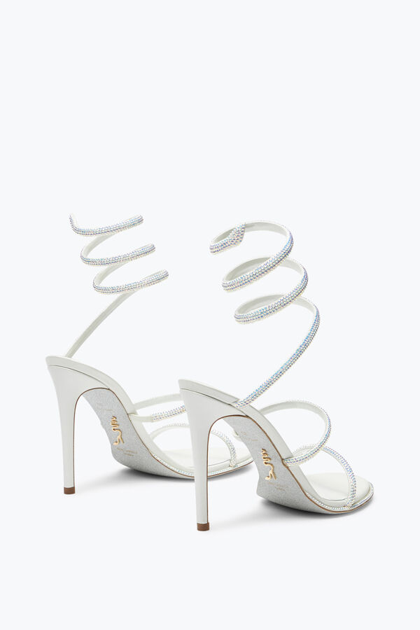 jeweled sandalen mit strass cleo rene caovilla