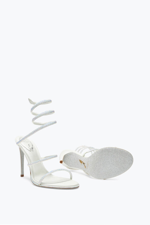 jeweled sandalen mit strass cleo rene caovilla