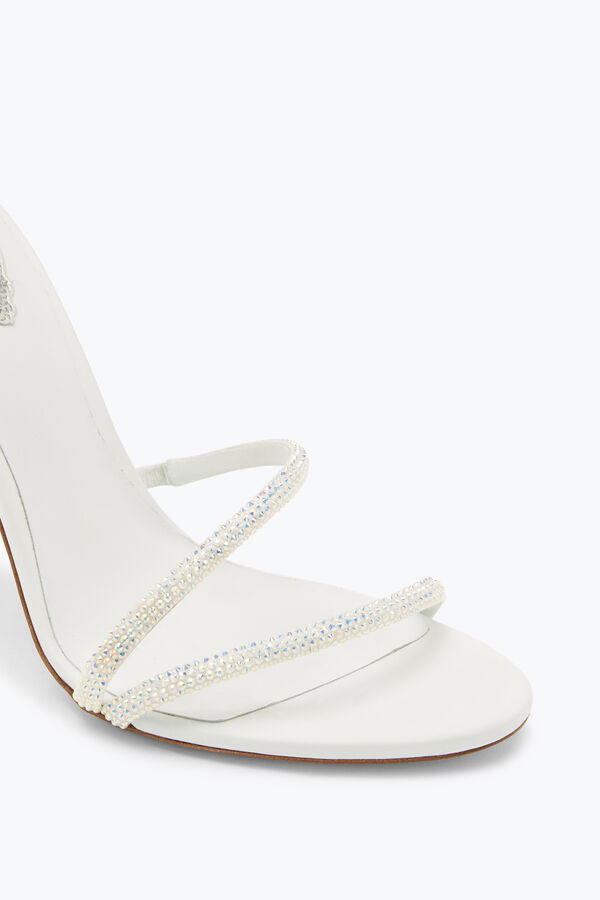 jeweled margot swarovski weiße sandale jewel rene caovilla