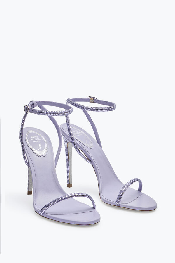 jeweled ellabrita kristall lavendel sandelholz 105 rene caovilla