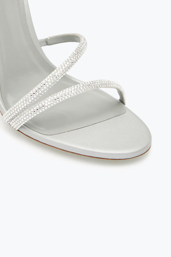 jeweled margot crystal grau sandale 105 rene caovilla