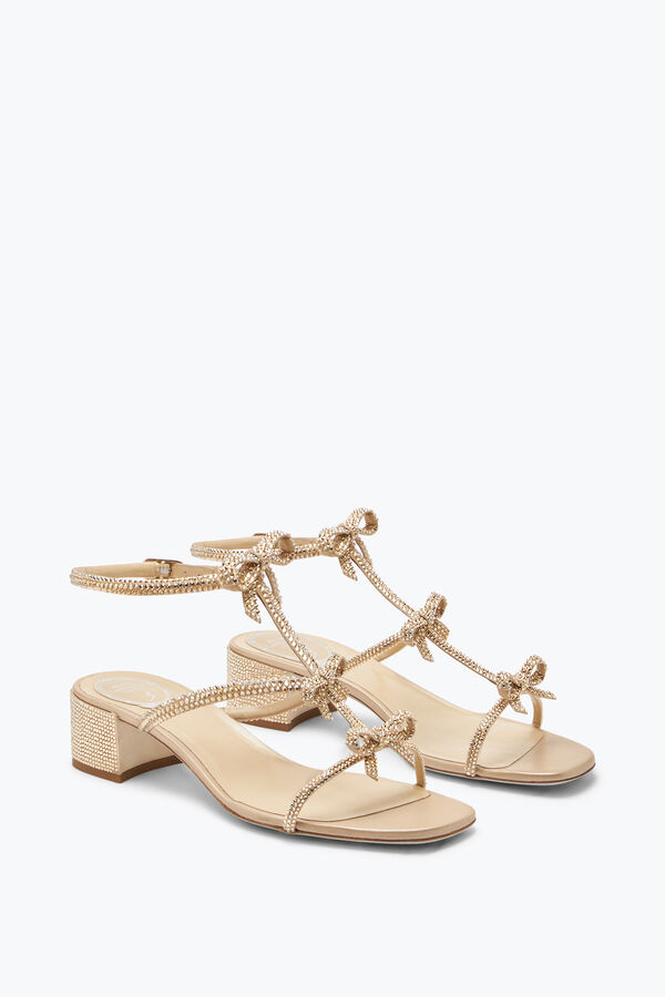 jeweled caterina crystal beige sandale 35 rene caovilla