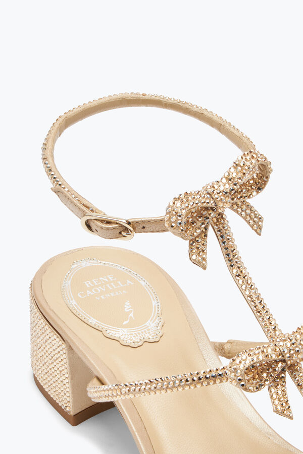 jeweled caterina crystal beige sandale 35 rene caovilla