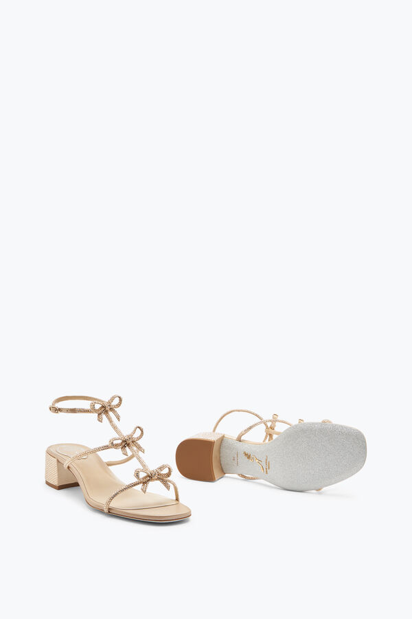 jeweled caterina crystal beige sandale 35 rene caovilla
