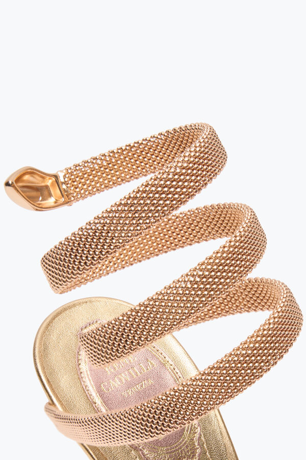 jeweled trigold cleo drei-getönten sandal 105 rene caovilla