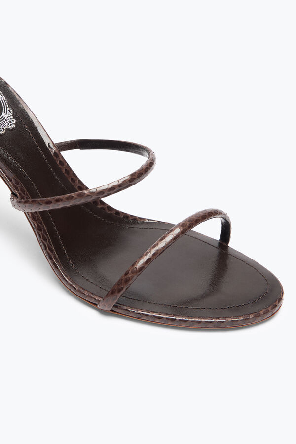 jeweled cleo brown-ayers leder sandale 80 rene caovilla