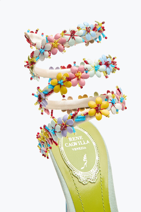 jeweled bloom sandale 105 rene caovilla