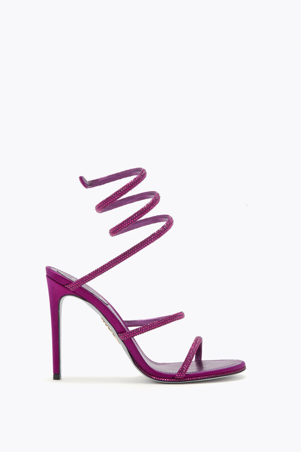 jeweled cleo porpora sandal 105 rene caovilla