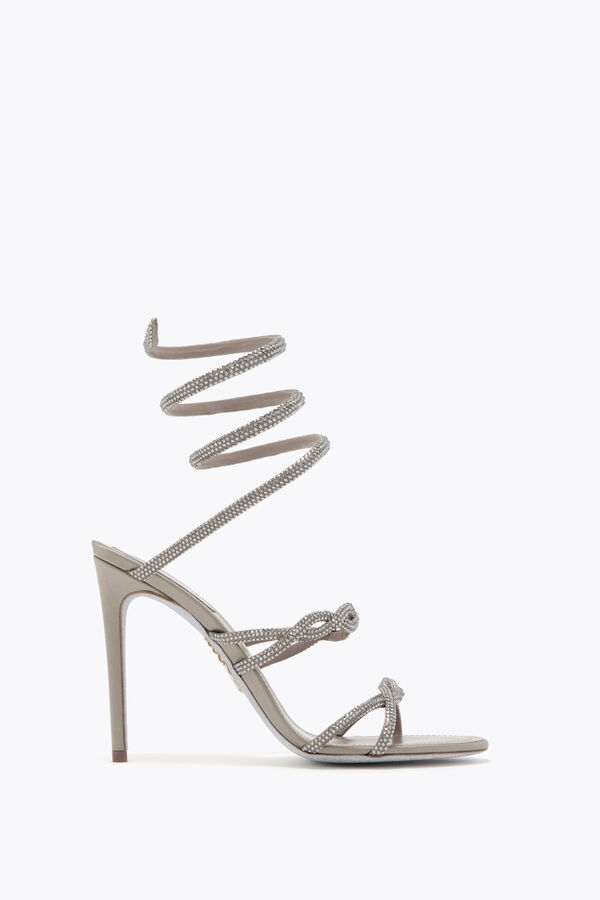 jeweled braid cleo dove grau sandale 105 rene caovilla