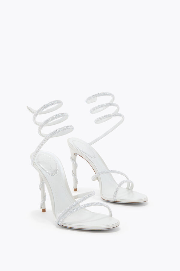 jeweled margot silber sandale 105 rene caovilla