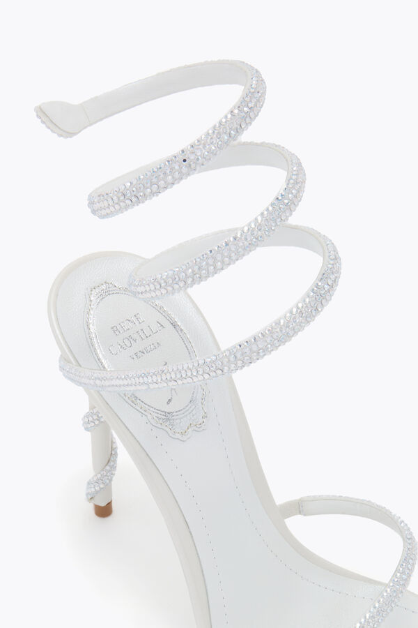 jeweled margot silber sandale 105 rene caovilla