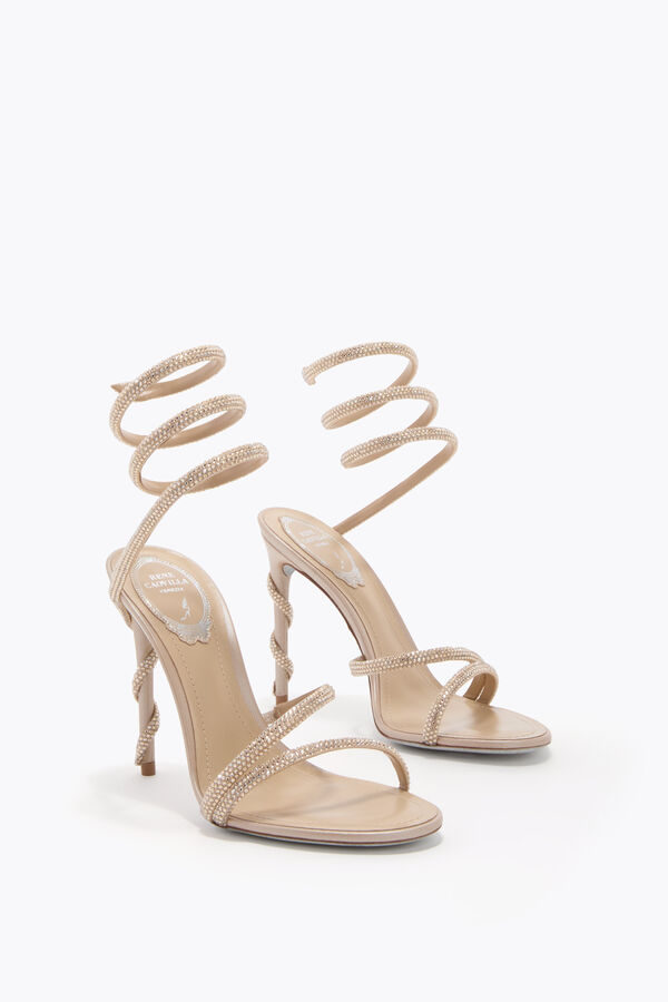 jeweled margot nude sandal 105 rene caovilla