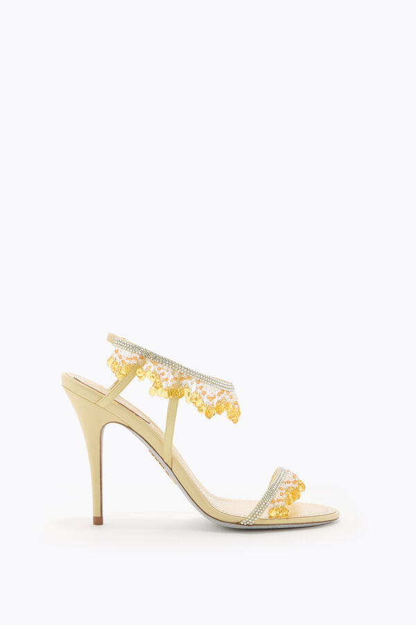 jeweled jahanara pastell gelb sandale 100 rene caovilla