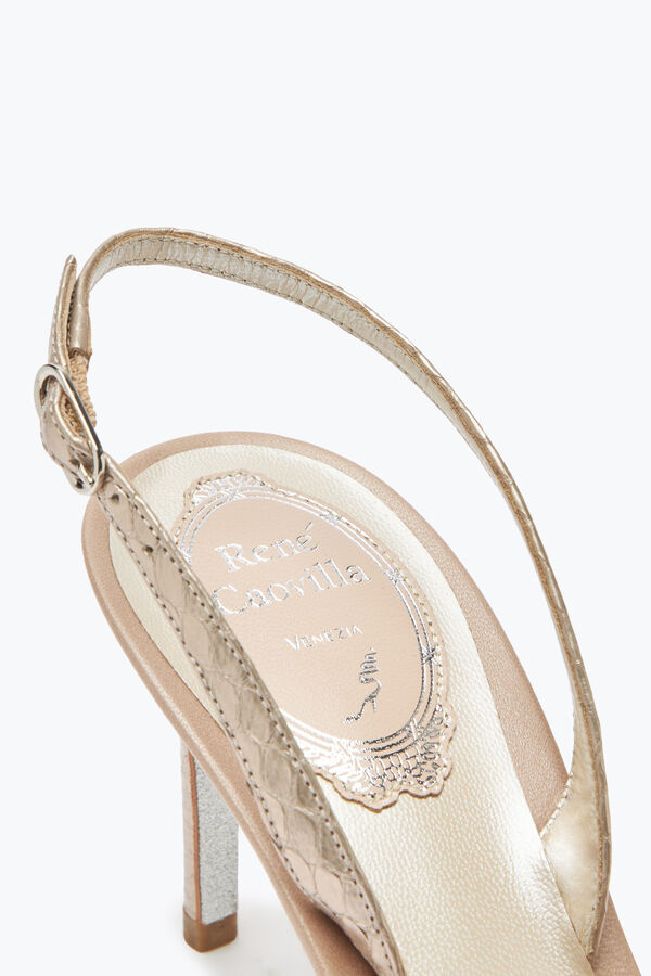 jeweled veneziana spitze slingbacks 75 rene caovilla