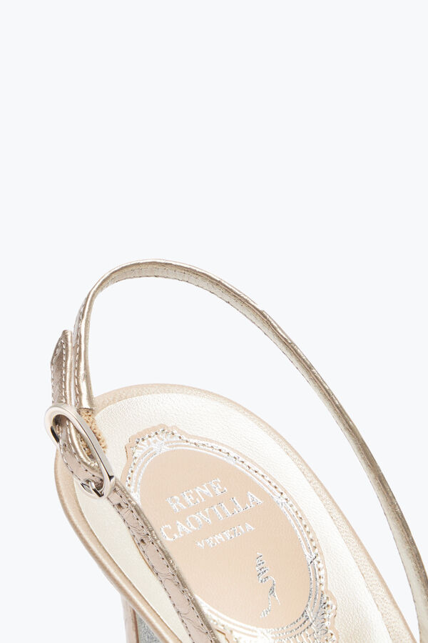 jeweled veneziana champagner slingback 80 rene caovilla