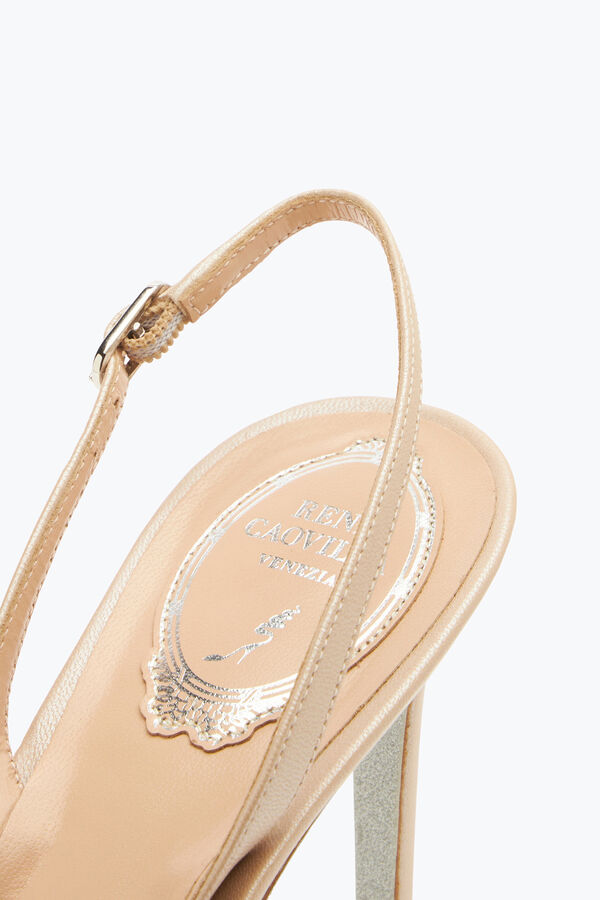 jeweled cinderella nude slingback 80 rene caovilla