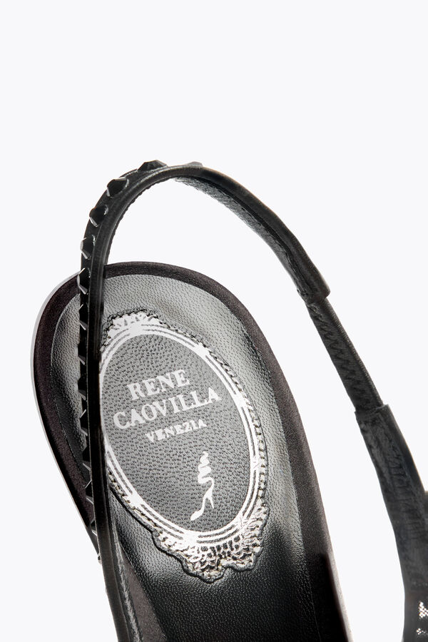jeweled gilda schwarz slingback 105 rene caovilla