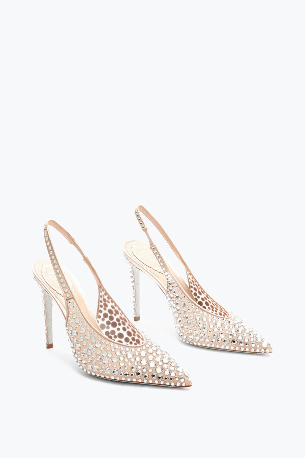 jeweled gilda nude 105 slingback rene caovilla
