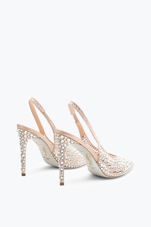 jeweled gilda nude 105 slingback rene caovilla