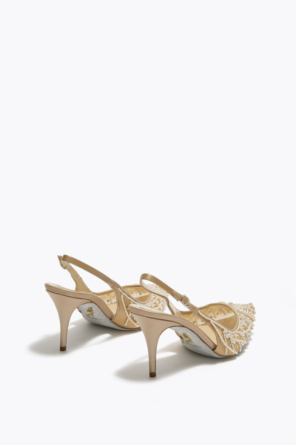 jeweled schÖne honig slingback 80 rene caovilla