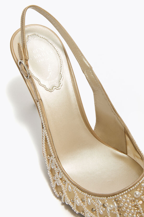 jeweled schÖne honig slingback 80 rene caovilla