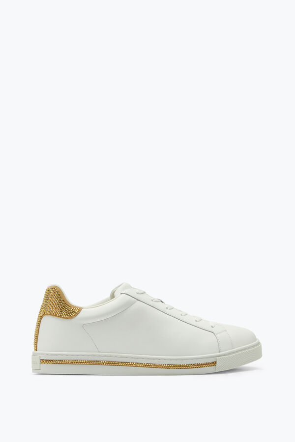 jeweled xtra kristall-weiß-gold-sneaker-15 rene caovilla