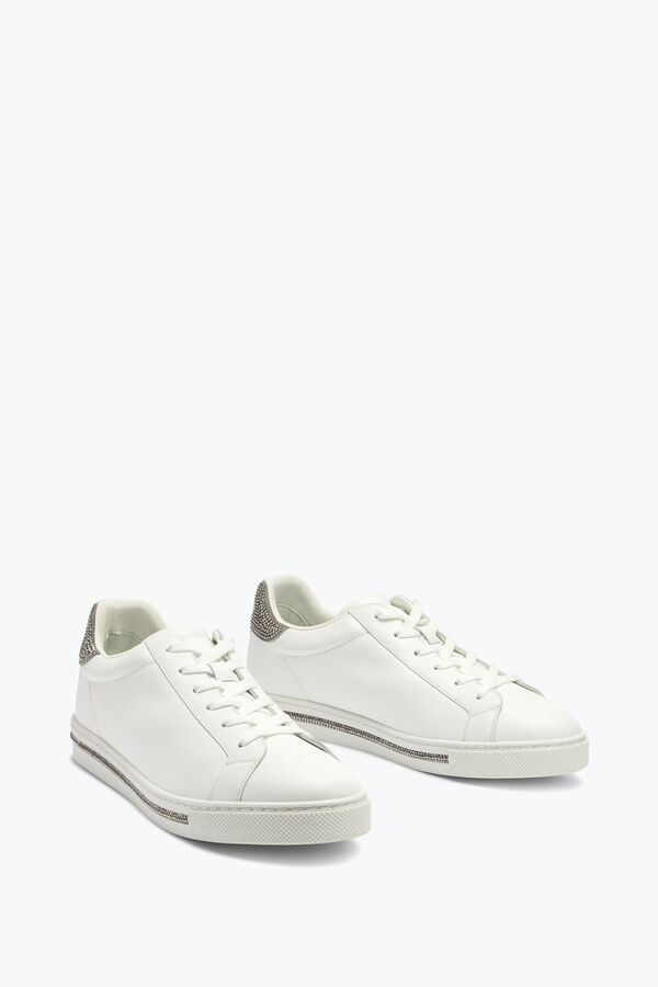 jeweled xtra kristall weiß silber sneakers 15 rene caovilla